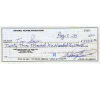 Tom Seaver Signed 1994 Personal Check #3316 (JSA) at PristineAuction.com