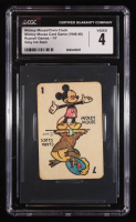 Mickey Mouse / Clara Cluck 1946-48 Russell Mickey Mouse Card Game Grey Ink Back #1/7 (CGC 4) at PristineAuction.com