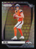 Bo Nix 2024 Panini Prizm Prizms Pandora #309 RC #214/400 at PristineAuction.com