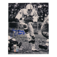 Lenny Moore Signed Colts 8x10 Photo Inscribed "HOF 75" (Beckett) at PristineAuction.com