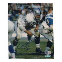 Jim Otto Signed Raiders 8x10 Photo Inscribed "H.O.F. 1980" (Beckett) at PristineAuction.com