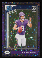 JJ McCarthy 2024 Donruss Optic Stars #235 RR RC at PristineAuction.com