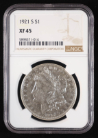 1921-S Morgan Silver Dollar (NGC XF45) at PristineAuction.com