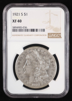 1921-S Morgan Silver Dollar (NGC XF40) at PristineAuction.com