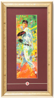 Ted Williams "The Splendid Splinter" Custom Framed Leroy Neiman Print Display With Pin at PristineAuction.com