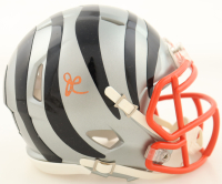 Ja'Marr Chase Signed Bengals Flash Alternate Speed Mini Helmet (JSA & PIA) at PristineAuction.com