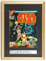 1977 "Star Wars" Issue #1 Custom Framed Marvel Comic Book Display at PristineAuction.com