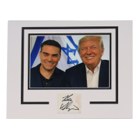 Ben Shapiro Signed Custom Matted Cut (ACOA) at PristineAuction.com