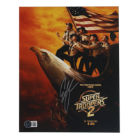 Erik Stolhanske Signed "Super Troopers 2" 8x10 Photo (Beckett) at PristineAuction.com