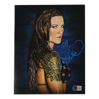 Lita Signed WWE 8x10 Photo (Beckett) at PristineAuction.com