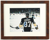 Sidney Crosby Signed Penguins Custom Framed Photo (JSA) at PristineAuction.com