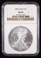 2009 American Silver Eagle (NGC MS69) at PristineAuction.com