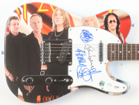 Joe Elliott, Rick Allen & Rick Savage Signed 39" Fender Electric Guitar (ACOA & PSA) at PristineAuction.com
