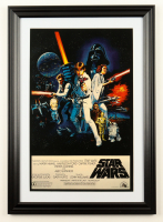 Star Wars 1977 "A New Hope" Framed Poster Print at PristineAuction.com