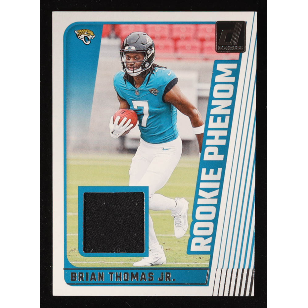 Brian Thomas Jr. 2024 Donruss Rookie Phenom Jerseys #18 RC at PristineAuction.com