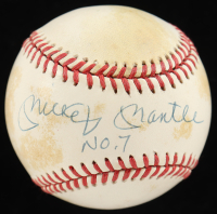 Mickey Mantle Signed OAL Baseball Inscribed "No. 7" (JSA & UDA) at PristineAuction.com