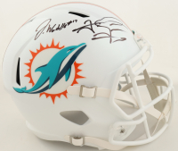 Tua Tagovailoa & Jaylen Waddle Signed Dolphins Full-Size Speed Helmet (Fanatics) at PristineAuction.com