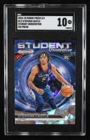 Stephon Castle 2024-25 Panini Prizm Draft Picks Student Orientation Prizms Ice #13 RC (SGC 10) at PristineAuction.com