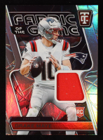 Drake Maye 2024 Totally Certified Fabric of the Game Rookies #5 #073/149 RC at PristineAuction.com