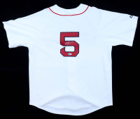 Nomar Garciaparra Signed Red Sox Majestic Authentic Jersey (Beckett) at PristineAuction.com