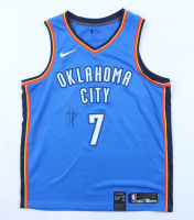 Carmelo Anthony Signed Thunder Nike Authentic Jersey (Beckett) at PristineAuction.com