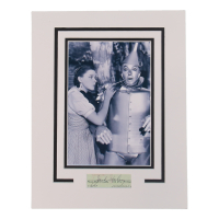 Jack Haley Signed "The Wizard of Oz" Custom Matted Cut (ACOA) at PristineAuction.com