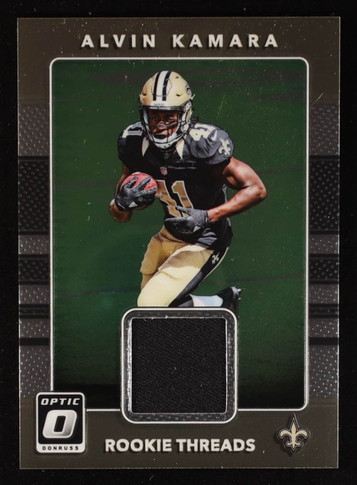 Alvin Kamara 2017 Donruss Optic Rookie Threads #17 RC