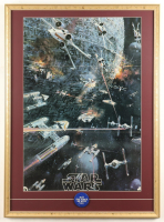 1977 "Star Wars" Custom Framed Original Photo Display with Pin at PristineAuction.com