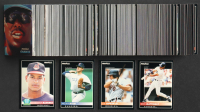 1992 Score Pinnacle Series 1 Baseball Complete Set of (310) Cards with Don Mattingly #23, Manny Ramirez #295 RC, Nolan Ryan #50, Cal Ripken Jr. #200 at PristineAuction.com