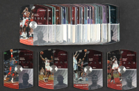 1997-98 Upper Deck SPx Basketball Complete Set of (50) Cards Including Michael Jordan #6, Scottie Pippen #7, Dennis Rodman #8, Hakeem Olajuwon at PristineAuction.com