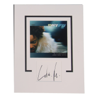 Macy Gray Signed Custom Matted Cut (ACOA) at PristineAuction.com