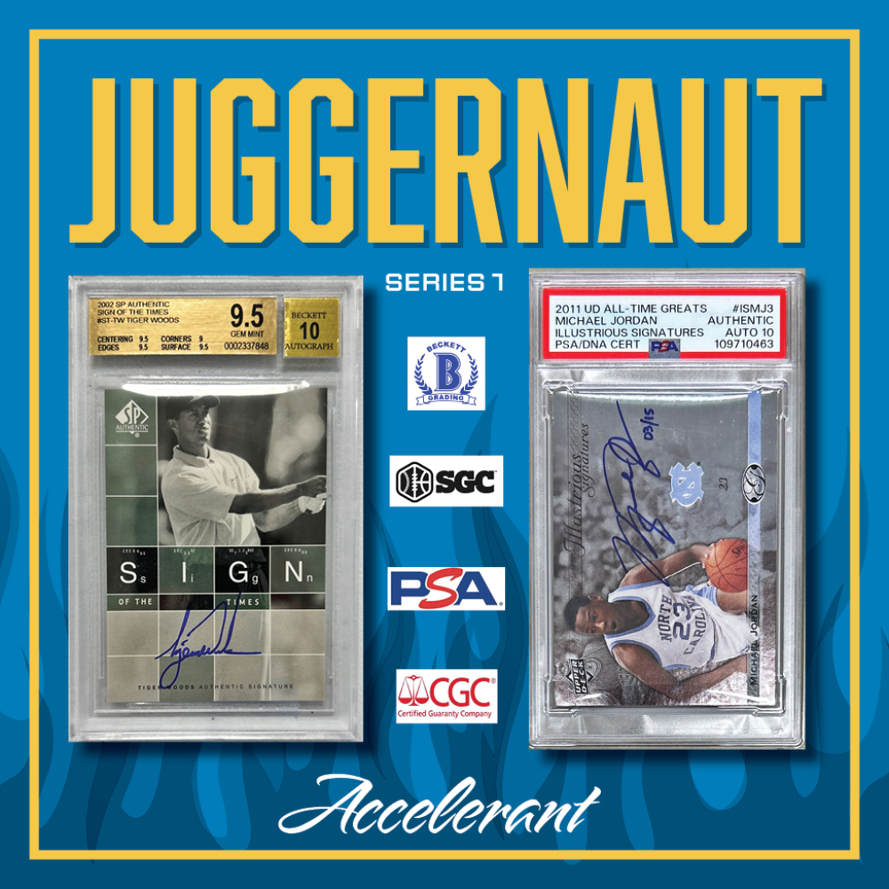 Accelerant "JUGGERNAUT SERIES 1" Mystery Box at PristineAuction.com
