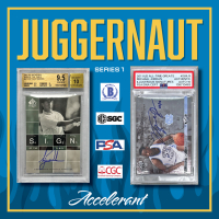 Accelerant "JUGGERNAUT SERIES 1" Mystery Box at PristineAuction.com