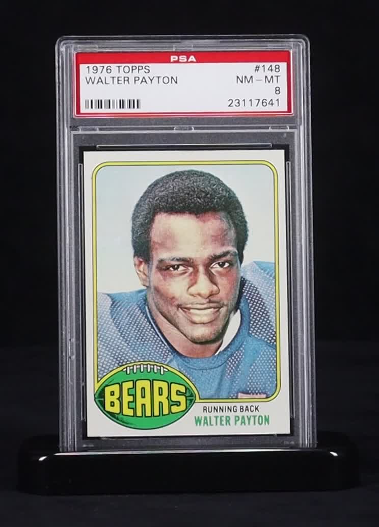 Walter Payton 1976 Topps #148 RC (PSA 8) at PristineAuction.com