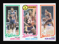 John Long / Magic Johnson AS RC / Ron Boone 1980-81 Topps #111 at PristineAuction.com