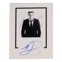 Michael Buble Signed Custom Matted Cut (ACOA) at PristineAuction.com