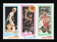 Larry Bird RC / Bill Cartwright TL / John Drew 1980-81 Topps #94 at PristineAuction.com