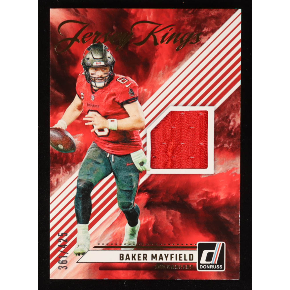 Baker Mayfield 2024 Donruss Jersey Kings #19 #361/425 at PristineAuction.com