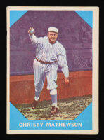 Christy Mathewson 1960 Fleer #2 at PristineAuction.com