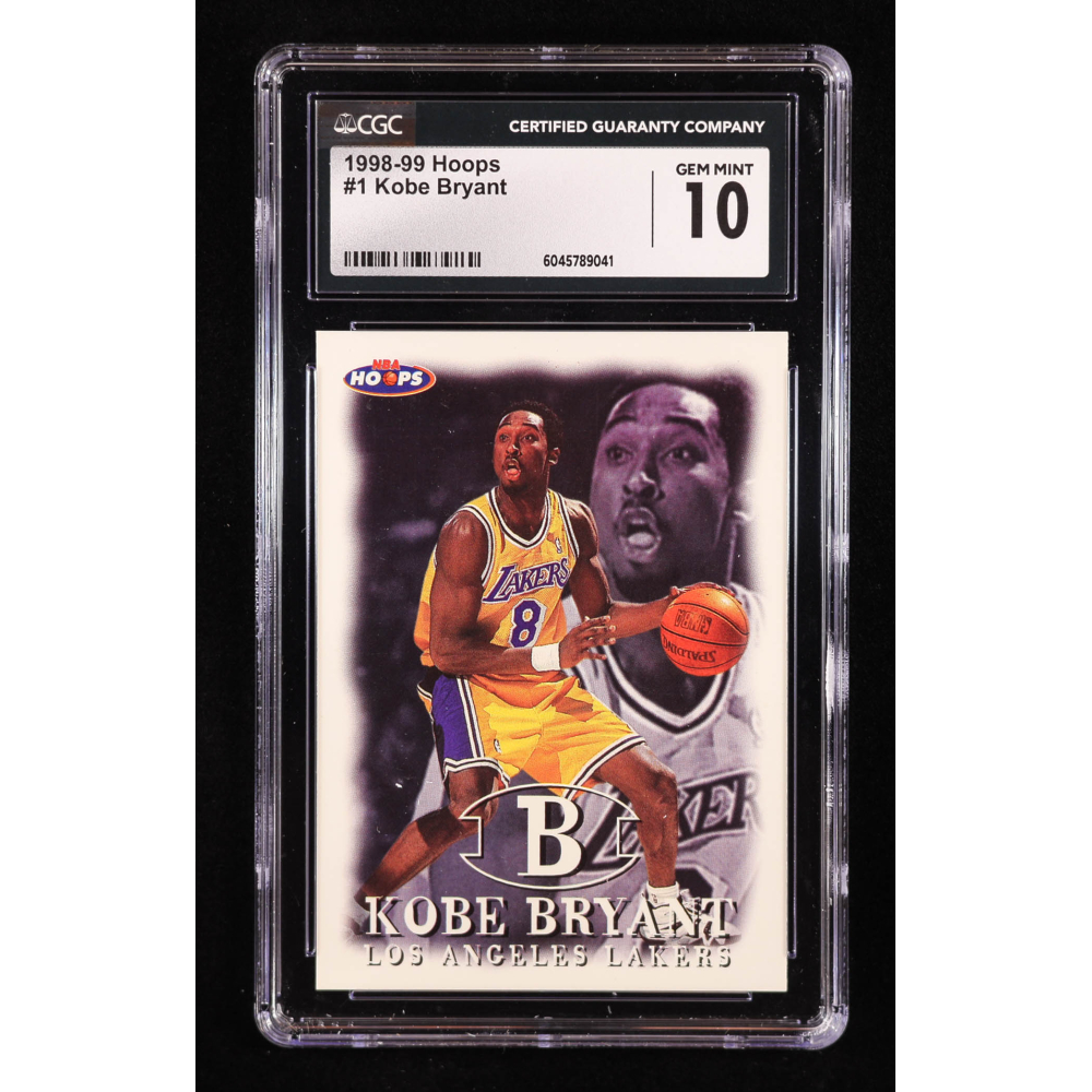 Kobe Bryant 1998-99 Hoops #1 (CGC 10) at PristineAuction.com
