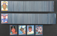 1986 Donruss Baseball Complete Set of (660) Cards with Jose Canseco #39 RC, Fred McGriff #28 RC, Roger Clemens #172, Paul O’Neill #37 RC at PristineAuction.com