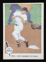 1954 - Ted's Comeback is a Success 1959 Fleer Ted Williams #53 at PristineAuction.com