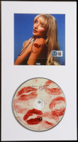 Sabrina Carpenter Signed "Short N Sweet" Custom Matted CD Insert Display (Beckett) at PristineAuction.com