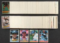 1984 Donruss Baseball Complete Set of (660) Cards with Joe Carter #41, Don Mattingly #248 RC, Nolan Ryan #60, Darryl Strawberry #68 at PristineAuction.com