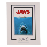 Joe Alves Signed "Jaws" Custom Matted Cut (ACOA) at PristineAuction.com