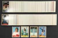 1982 Fleer Baseball Complete Set of (660) Cards with Cal Ripken #176 RC, Lee Smith #603, Nolan Ryan #229, Terry Francona #188 at PristineAuction.com