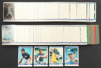 1984 Fleer Baseball Complete Set of (660) Cards with Don Mattingly #131 RC, Darryl Strawberry #599 RC, Glenn Hubbard #182, Nolan Ryan #239 at PristineAuction.com