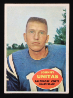 Johnny Unitas 1960 Topps #1 at PristineAuction.com