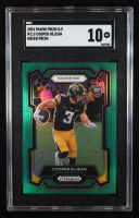 Cooper DeJean 2024 Panini Prizm Draft Picks Prizms Green #113 RC (SGC 10) at PristineAuction.com