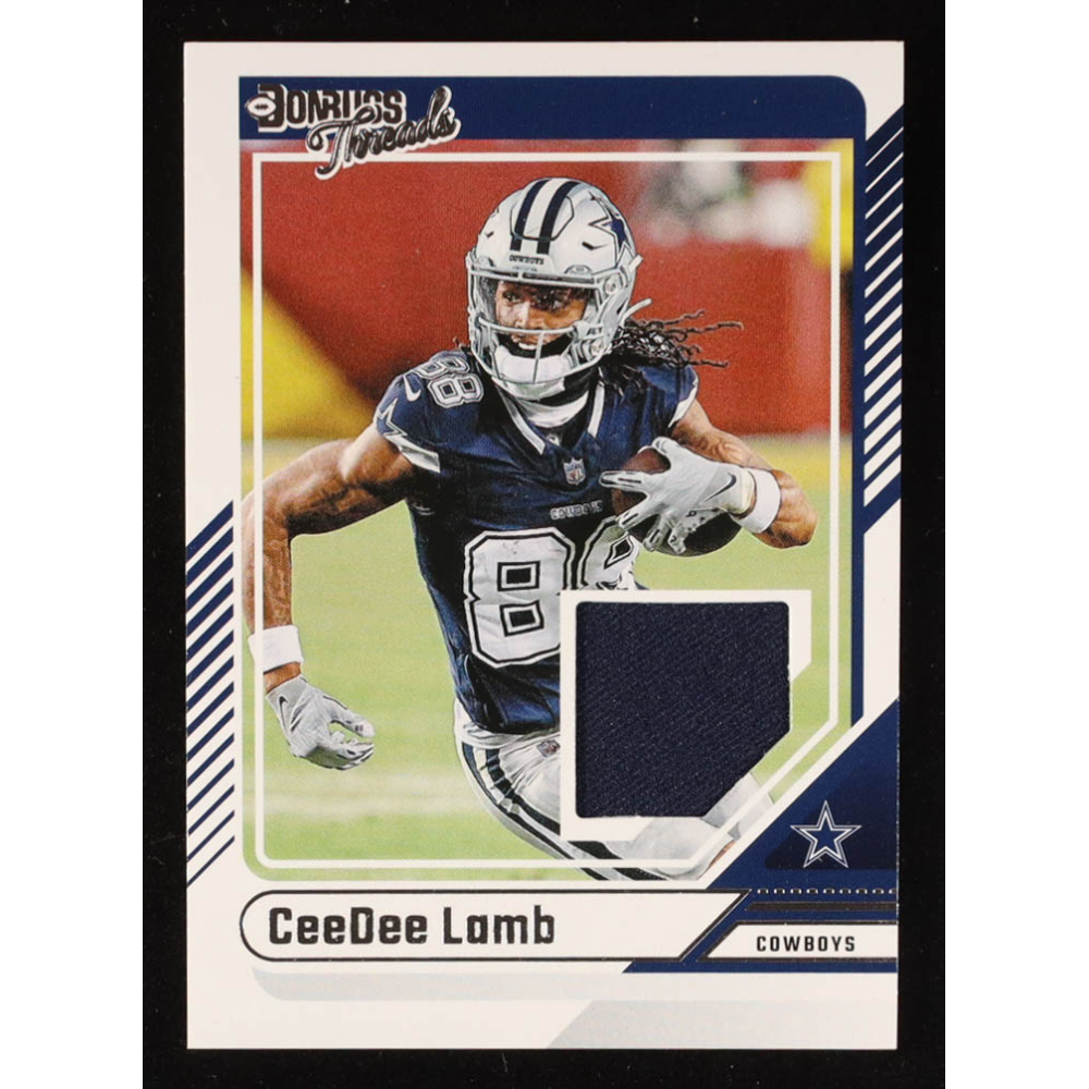 CeeDee Lamb 2024 Donruss Threads #11 at PristineAuction.com